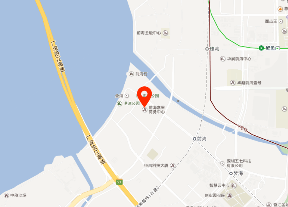 前海嘉里中心地图位置